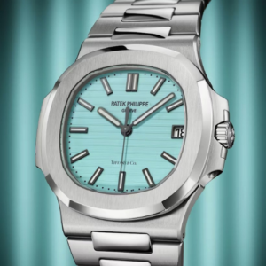 Patek Philippe Tiffany-Blue Nautilus Swiss EtaPatek Philippe Eta