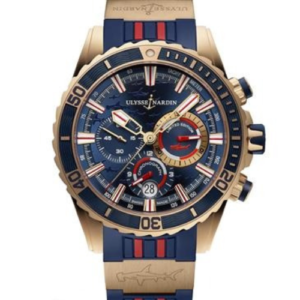 Ulysse Nardin Diver Chronograph Hammerhead Shark Blue
