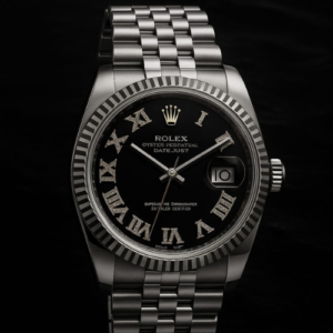 Rolex Datejust 36 Fluted Black Roman