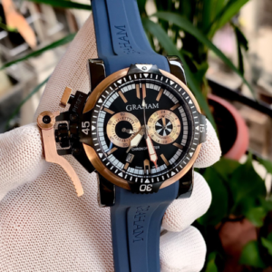 Graham Chronofighter Chronograph Automatic Blue Dial Men’s Watch
