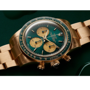 Rolex Daytona Deploys A One-Off, Vintage Inspired Shade of Green Swiss Eta