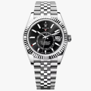 Rolex Sky-Dweller Oyster, 42 mm, Oystersteel and white gold Black Dial Swiss Eta