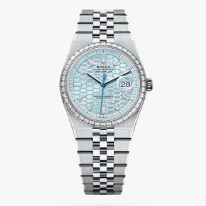 Rolex Land-Dweller 36 Oyster, 36 mm, Platinum diamonds Swiss Eta