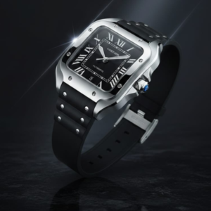 Cartier Santos de Black dial Watch