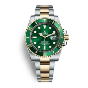 Rolex Submariner Green Dial Dual Tone Watch