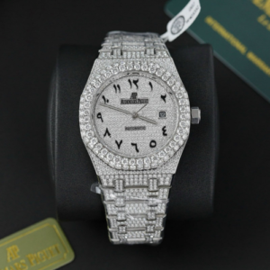 Audemars Piguet Royal Oak Custom Diamond With Diamond Swiss ETA