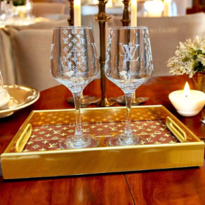 Louis Vuitton Glasses with a Clear and Transparent Design