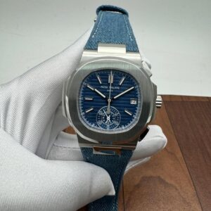 Patek Philippe Flyback Chronograph in White Gold Swiss Swiss EtaPatek Philippe Eta