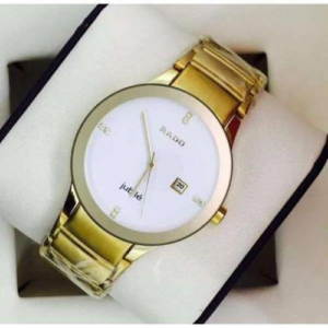 Rado Centrix Gold White Dial Men