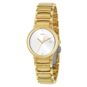 Rado Centrix Gold White Dial Women