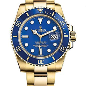 Rolex Submariner Yellow Gold Blue Dial 6643