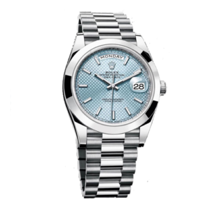 Rolex Daydate Platinum Ice Blue 2991