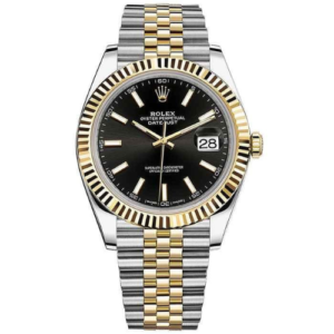 Rolex Datejust 41 Gold Steel Black