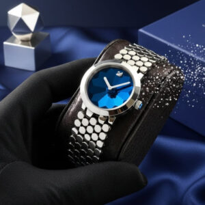 Swarovski Lake Of Shimmer Stainless Blue Dial Watch