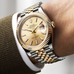 Rolex Datejust men Oystersteel and yellow gold